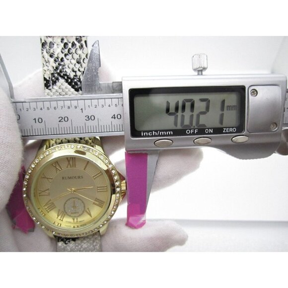 Women Rumours Quartz WR Analog 40mm Dial Causal Round Watch (F632) - Picture 2 of 8